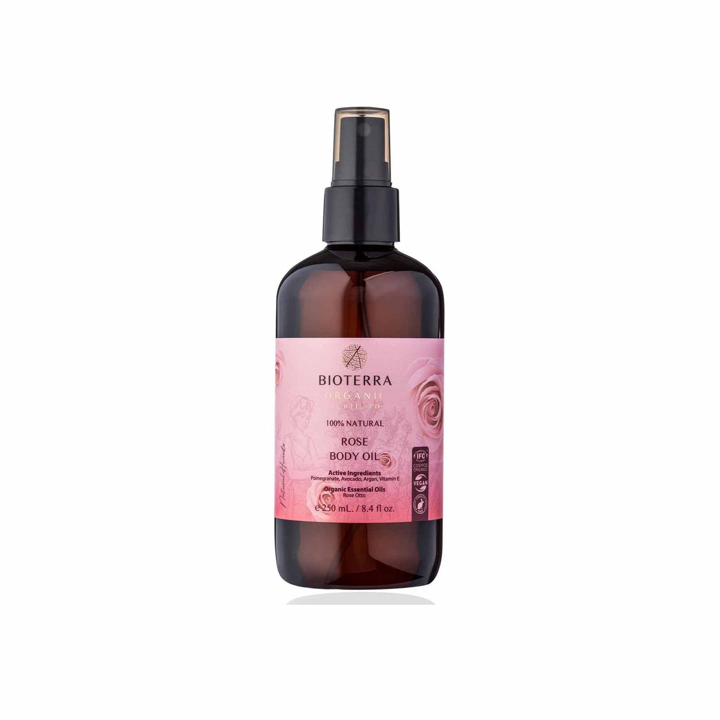 Bioterra Organic Rose Body Oil