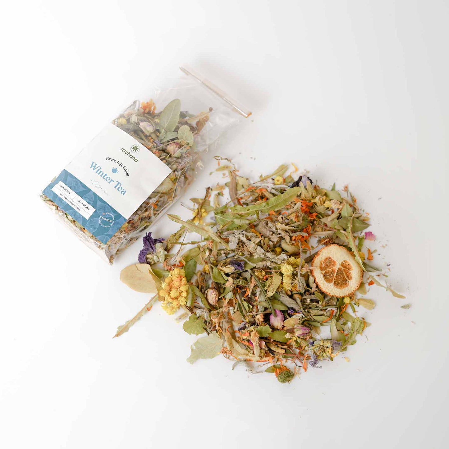 Winter Tea – Herbal Wellness Blend by Rayhana Organics