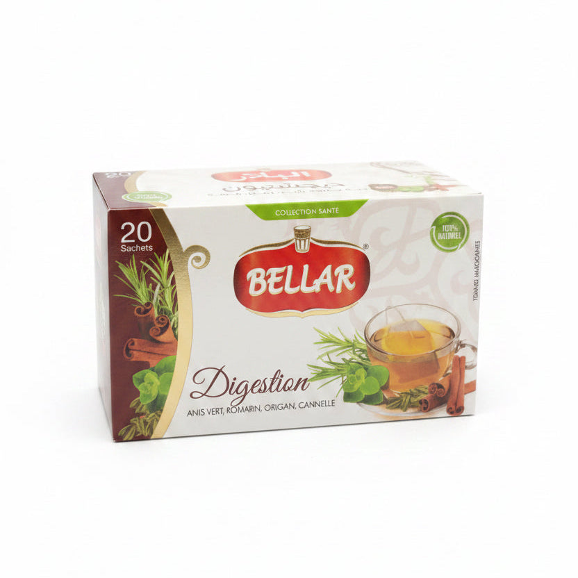 BELLAR Digestion Moroccan Herbal Tea 20 Sachets