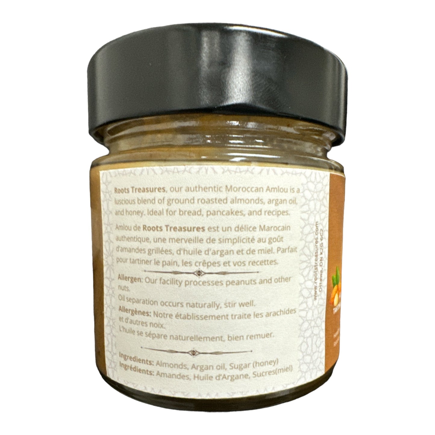 Root Treasures Amlou Almond Paste Artisanal 200g