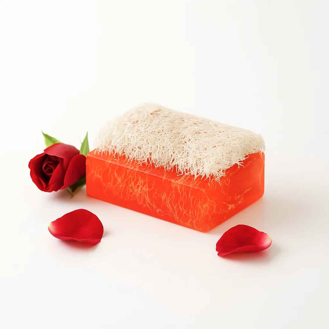Loofah Soap: Rose