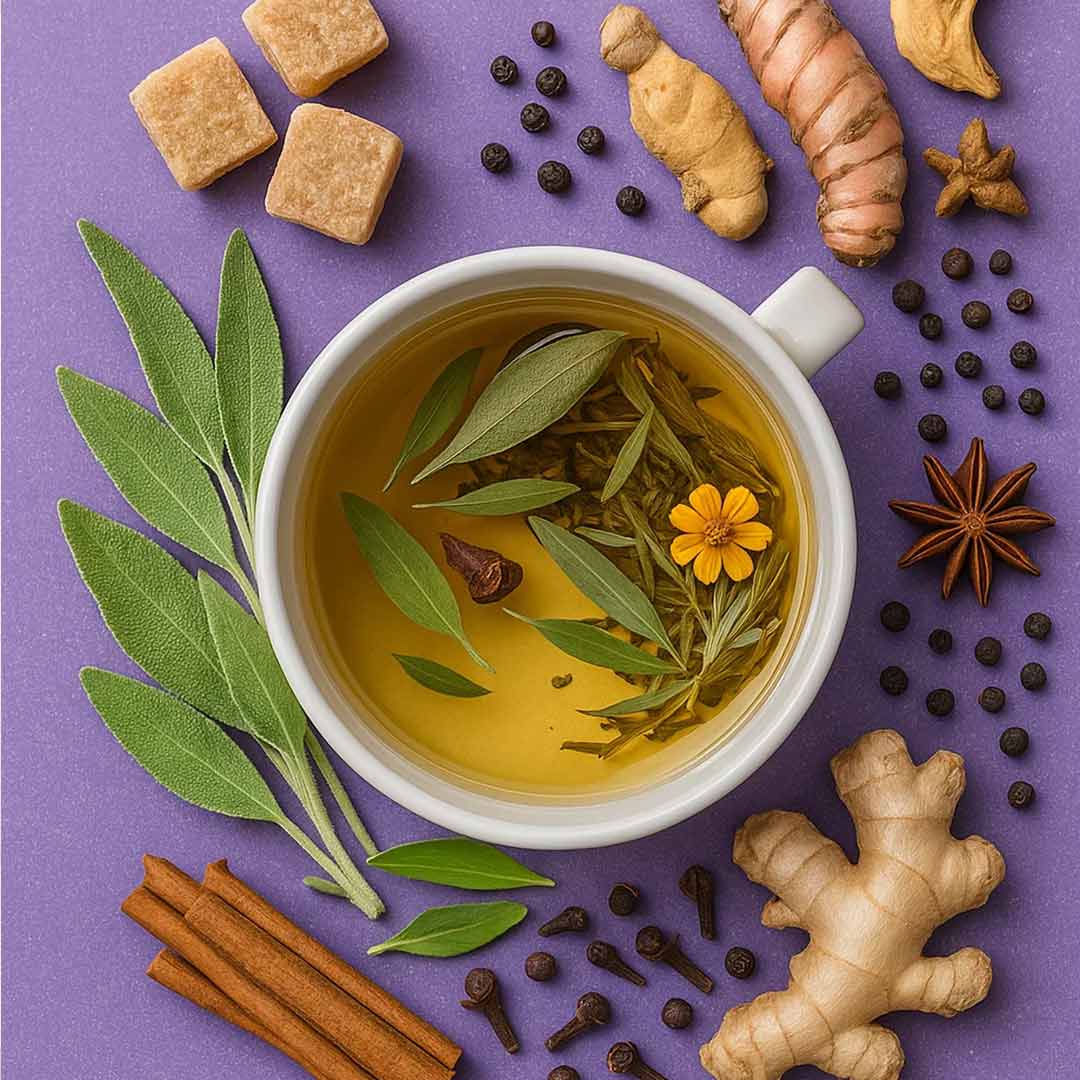 Sage Herbal Tea Cubes 150g