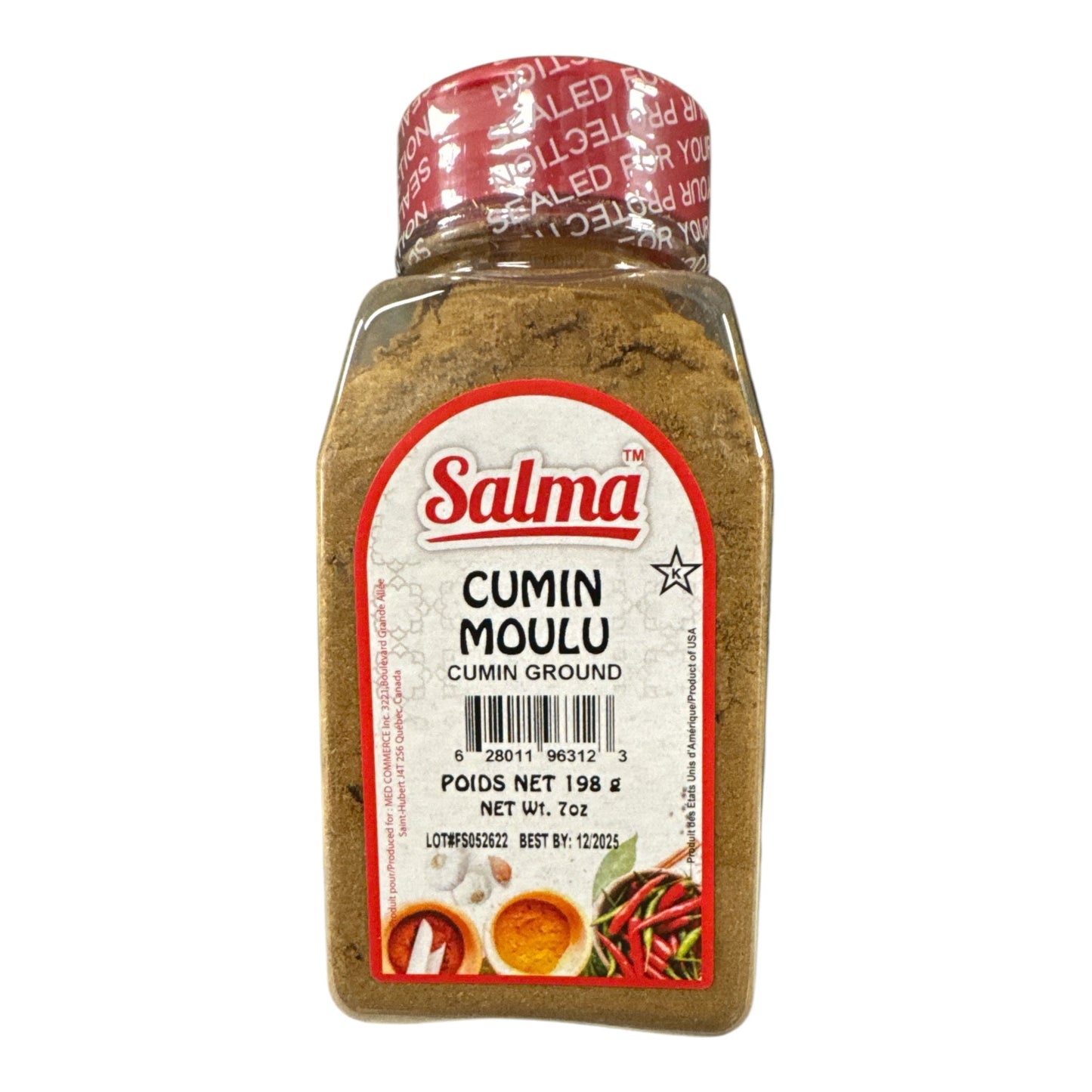Salma Cumin moulu 198g