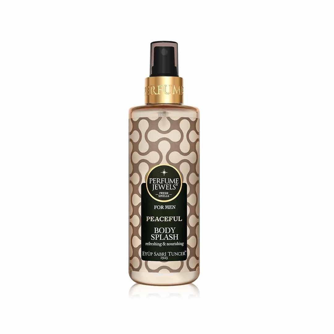 Peaceful Body Splash for Men – 250 ml | Fresh Citrus & Spicy Wood Blend