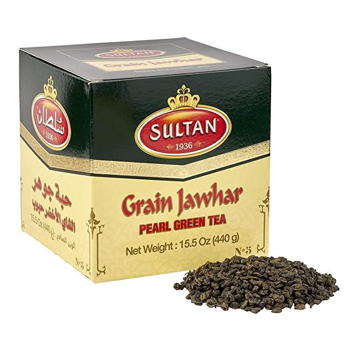 Sultan Grain Thé vert Jawhar Pearl 500g – Thé vert marocain