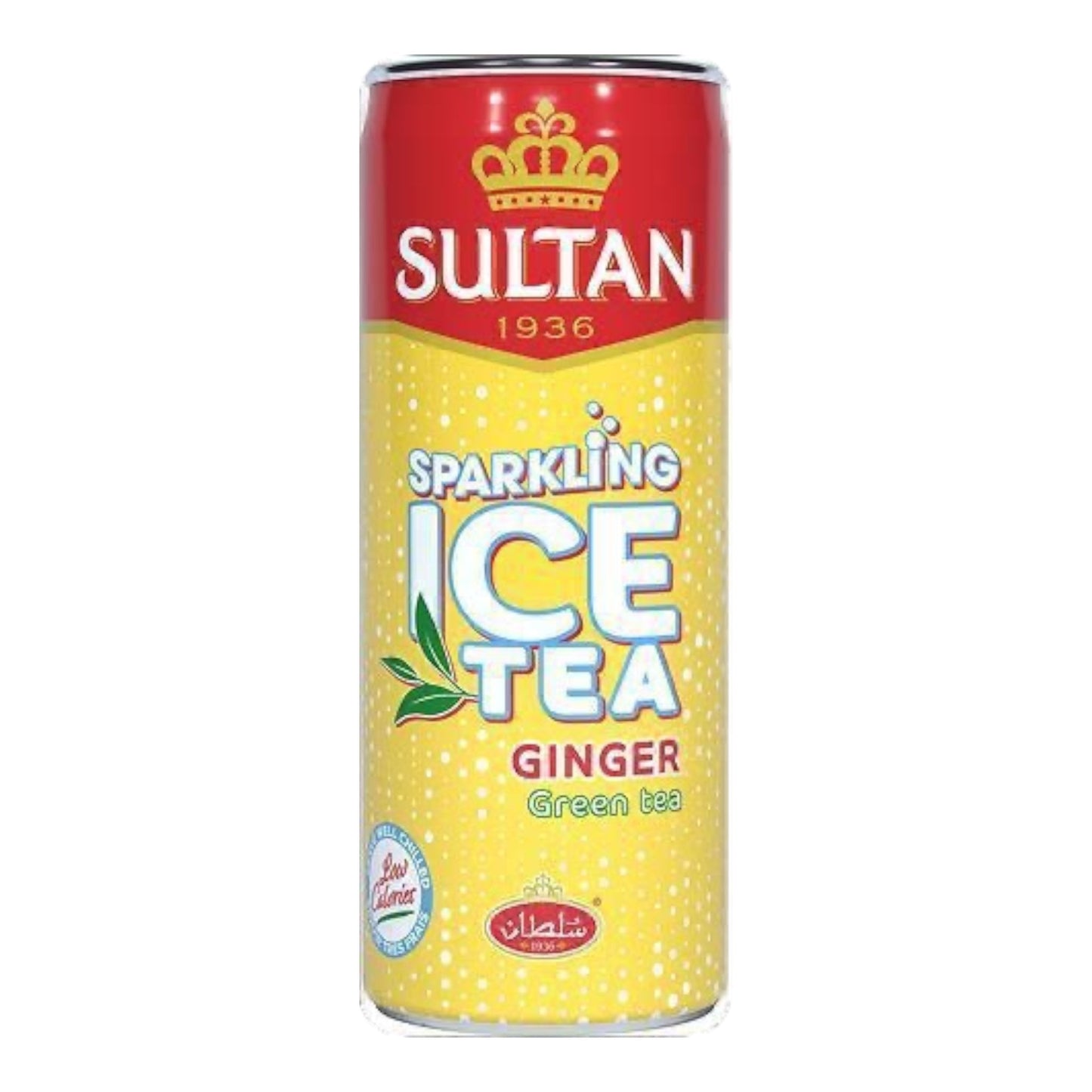 Sultan Thé Vert Tropical Pétillant – Boisson Marocaine – 330 ml