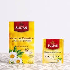 Infusion Sultan Moment de détente – Camomille & Anis vert (20 sachets)