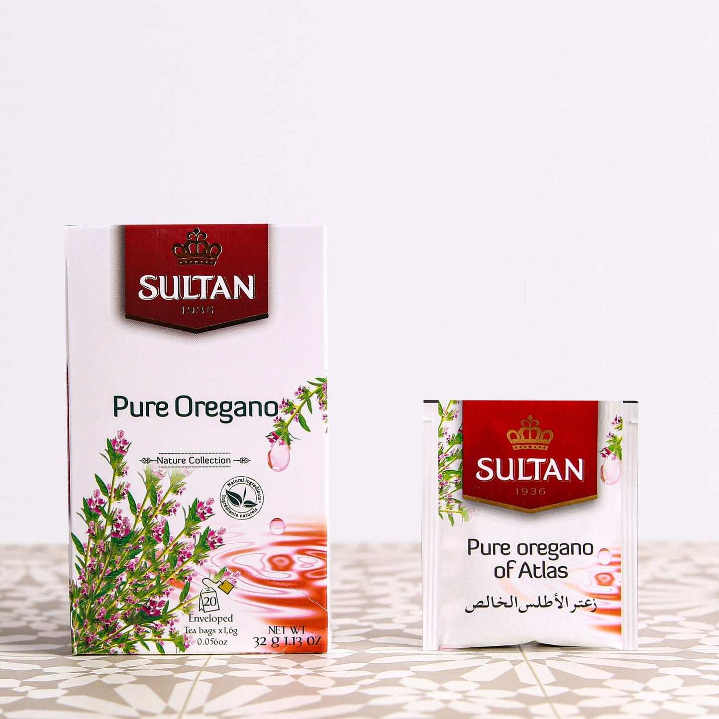 SULTAN Tisane Pure Oregano - 5 Pack (20 Bags Each) FOODS ZaytunaMart.ca