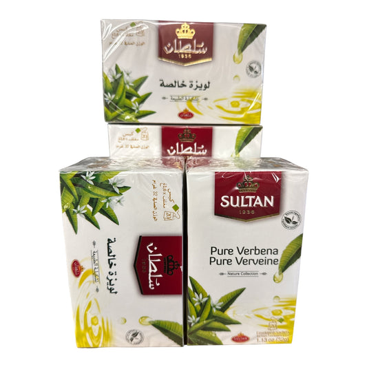 SULTAN Tisane Pure Verbena Tea - 5 Pack (20 Bags Each) FOODS ZaytunaMart.ca