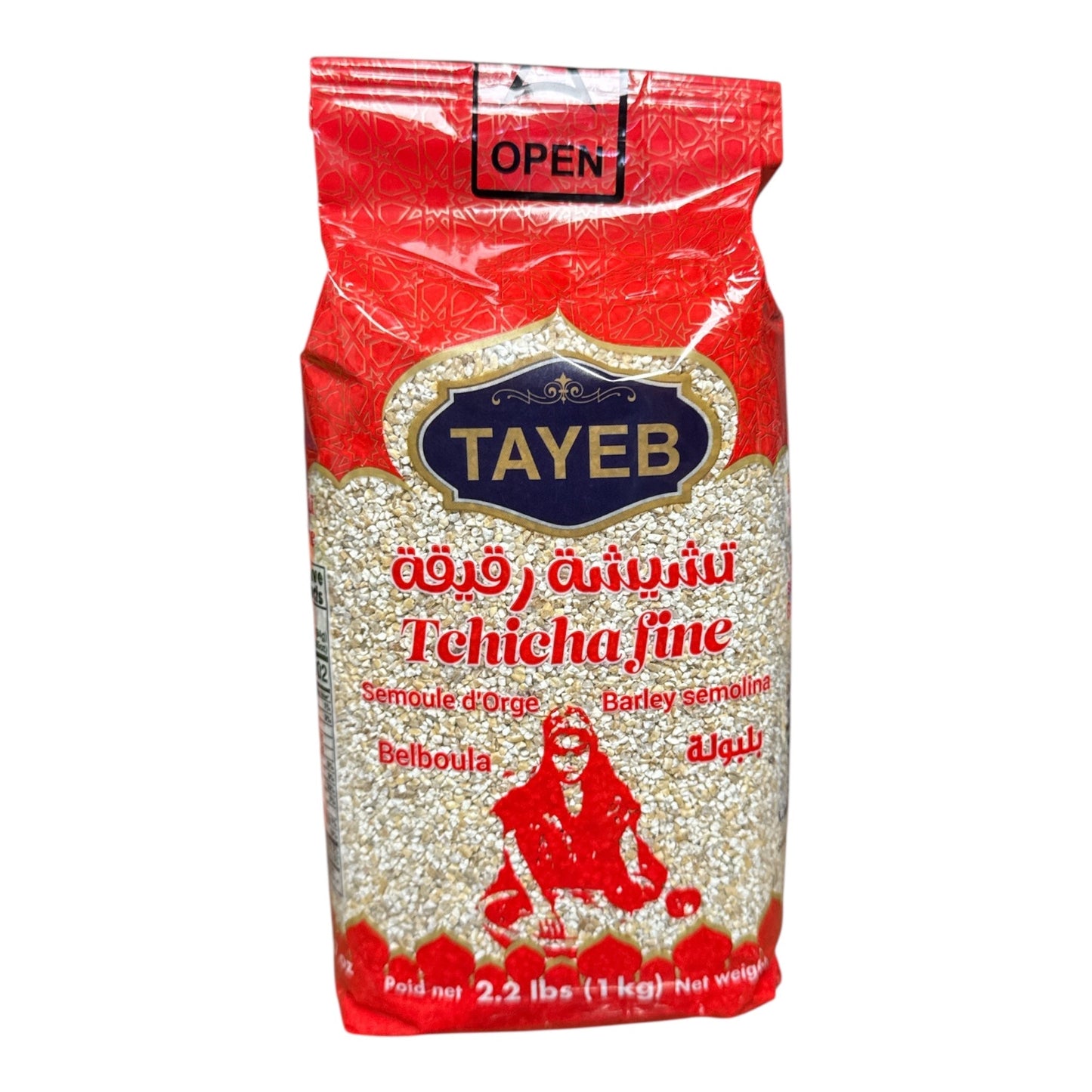 TAYEB Semolina Barley Dchicha Belboula Fine 1kg