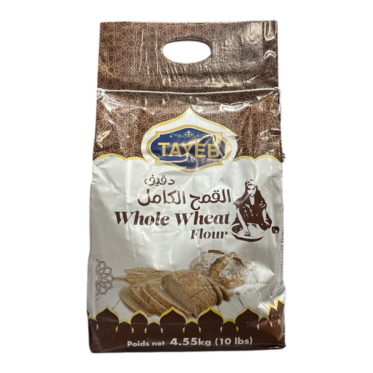 Buy TAYEB Whole Wheat Flour - Farine de blé Complet 4.54kg Kg online - ZaytunaMart.ca