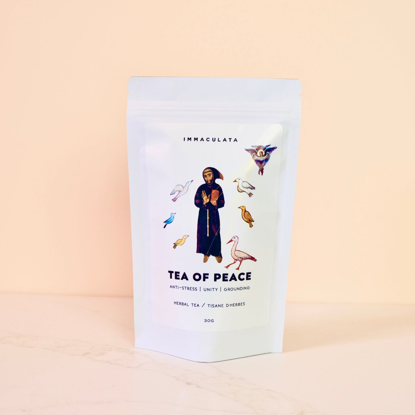 TEA OF PEACE // pine + reishi tea