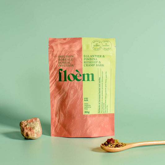 Tisane en vrac - Églantier & pimbina