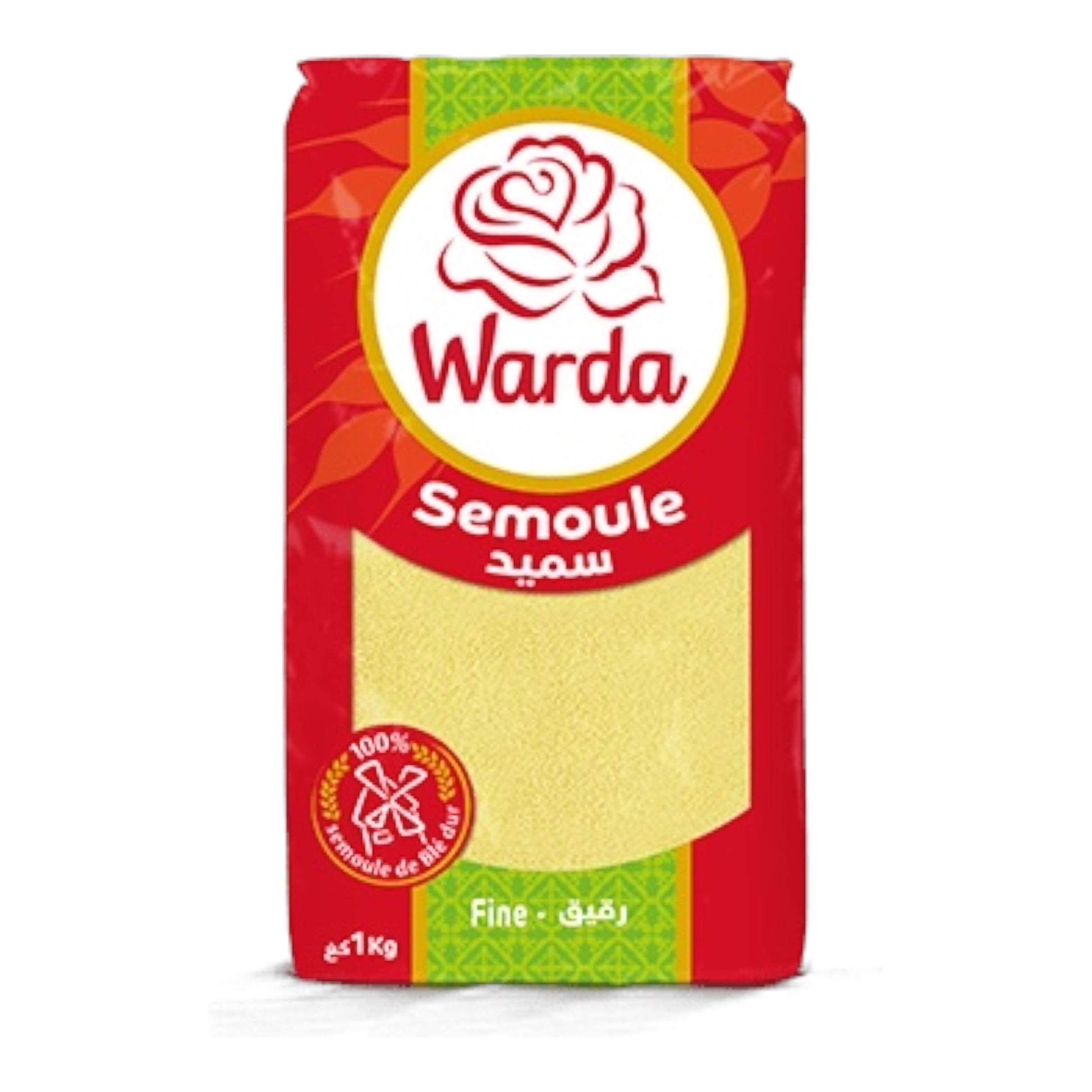Buy Warda Tunisian Semolina Fine 1kg online - ZaytunaMart.ca