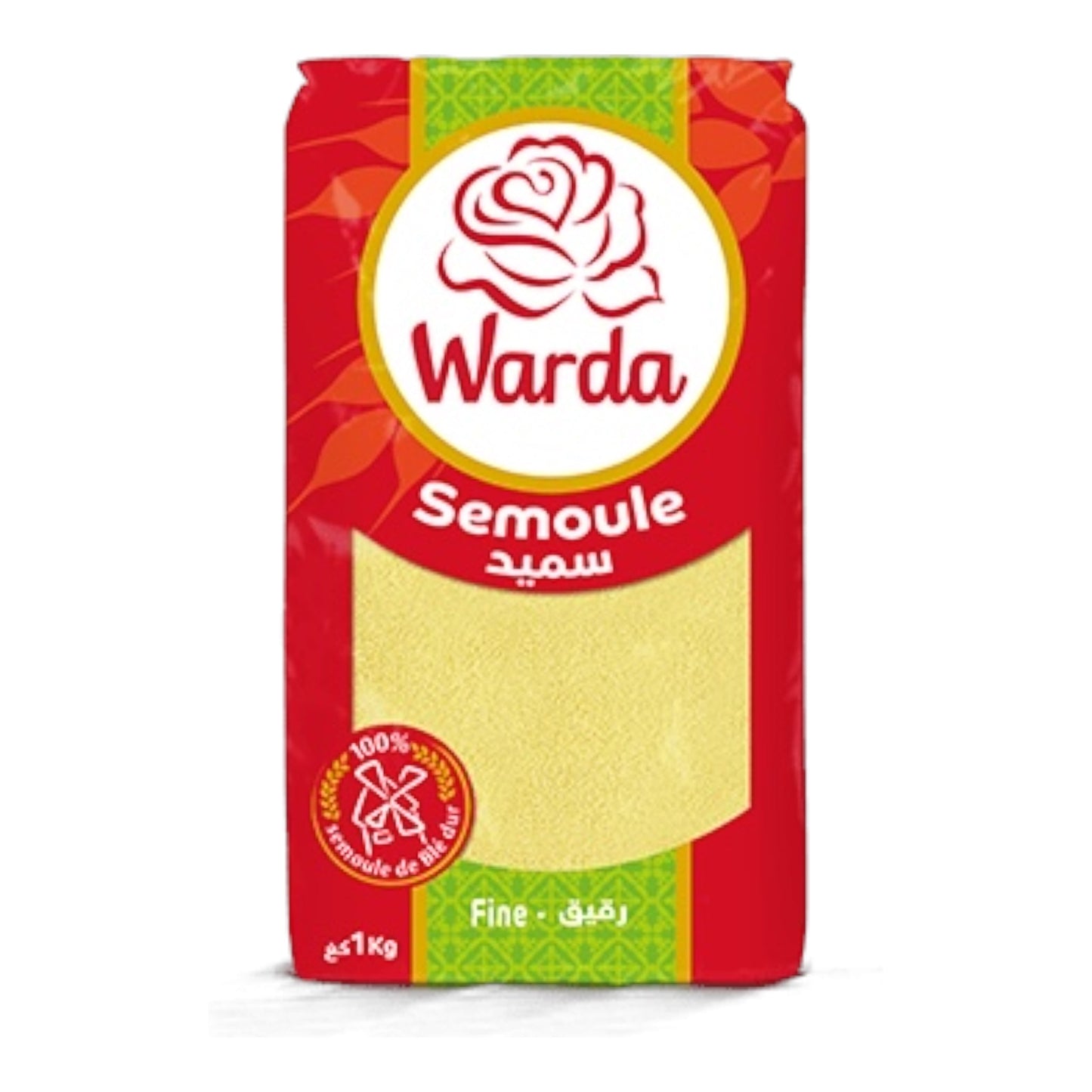 Warda Semoule Fine Tunisienne 1kg