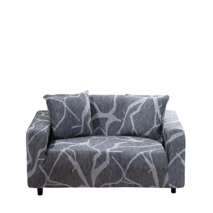 Anyhouz Sofa Cover Dark Gray Style and Protection For Living Room