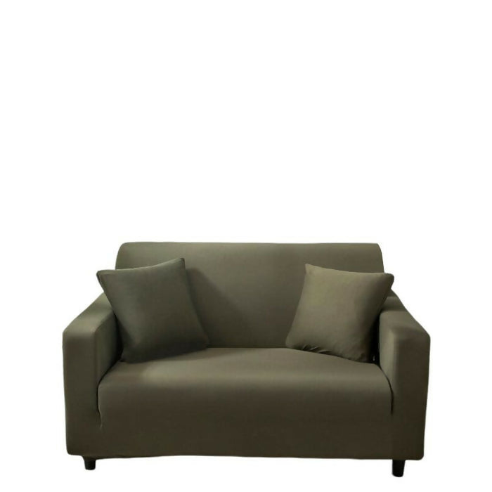 Anyhouz Sofa Cover Plain Army Green Style and Protection