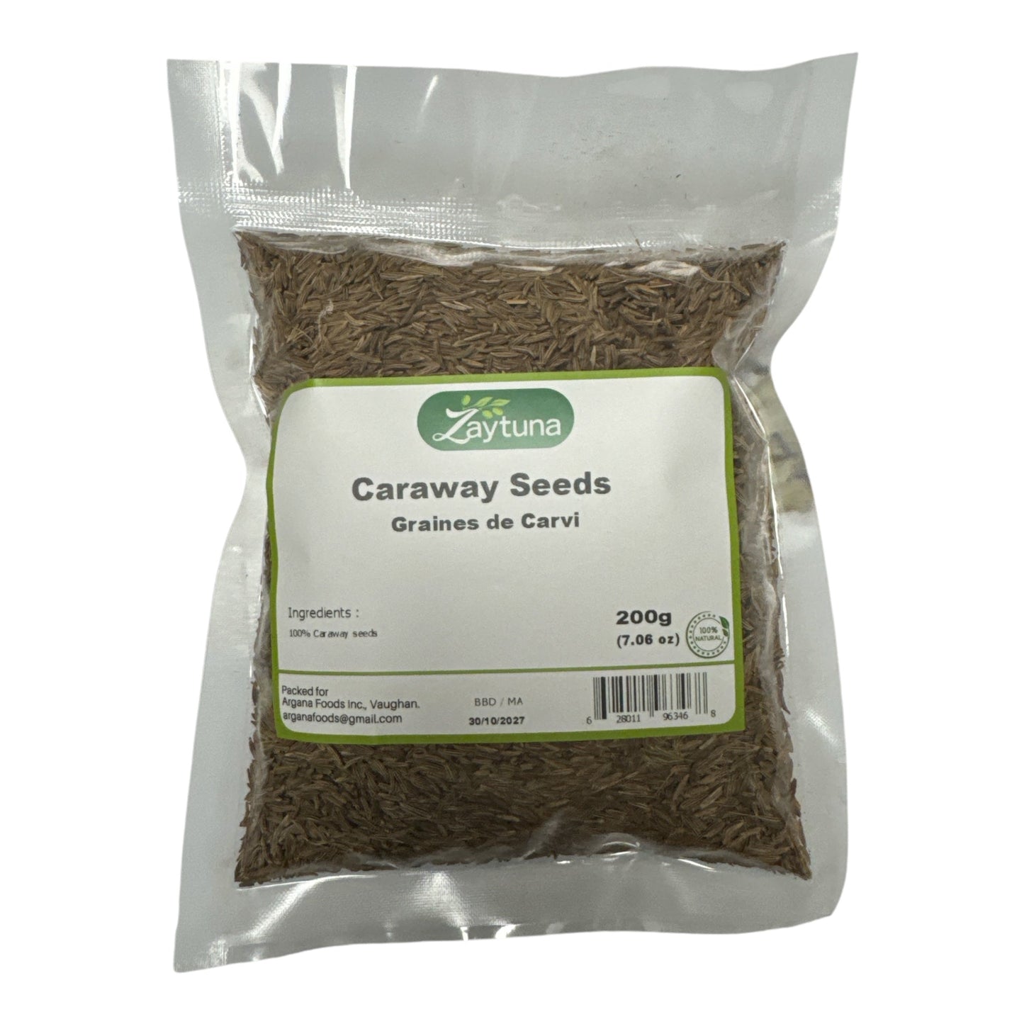 Zaytuna Caraway Seeds 200g