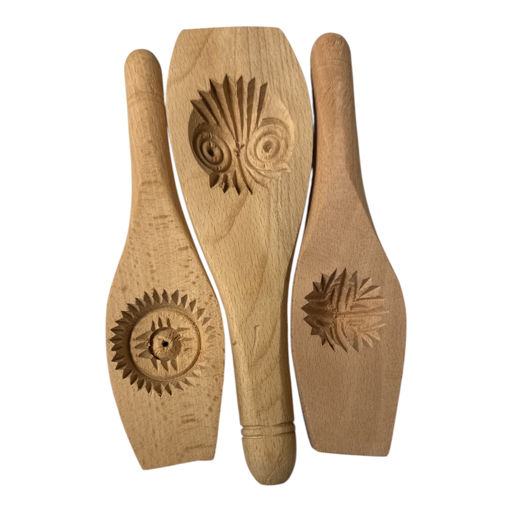 Zaytuna Traditional Hand Carved Wooden Maamoul Cookies Set of 3 Molds HOME ZaytunaMart.ca