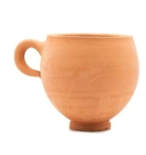 Tayeb Naturel Clay Mug Terracotta   10cm