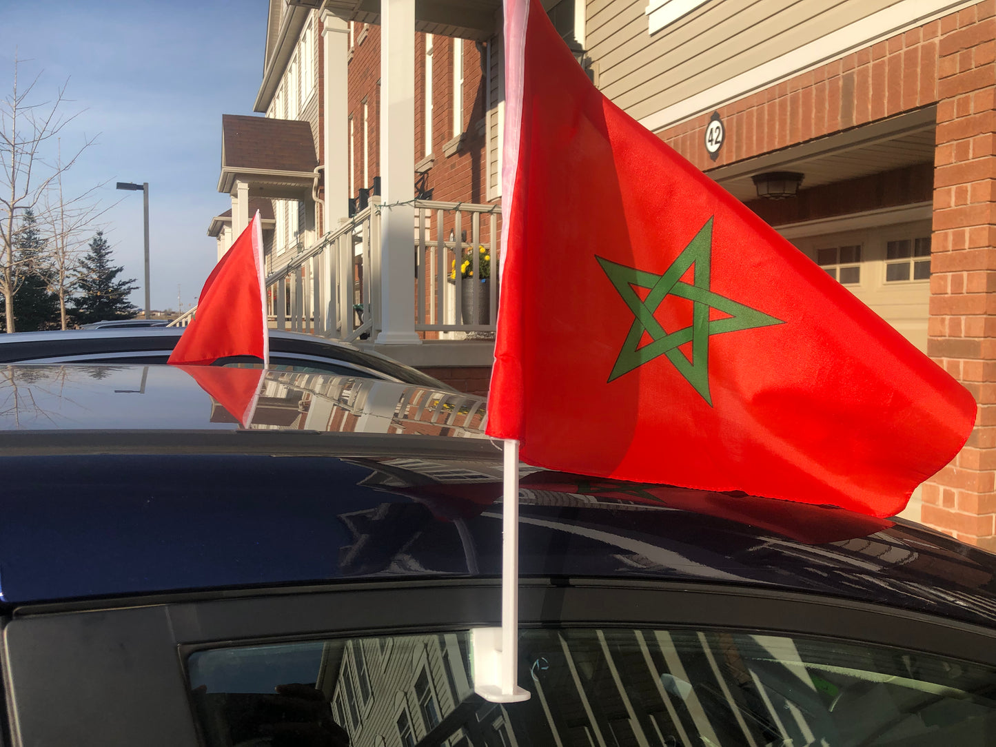 Moroccan Flags for Car (Drapeau du Maroc pour voiture)