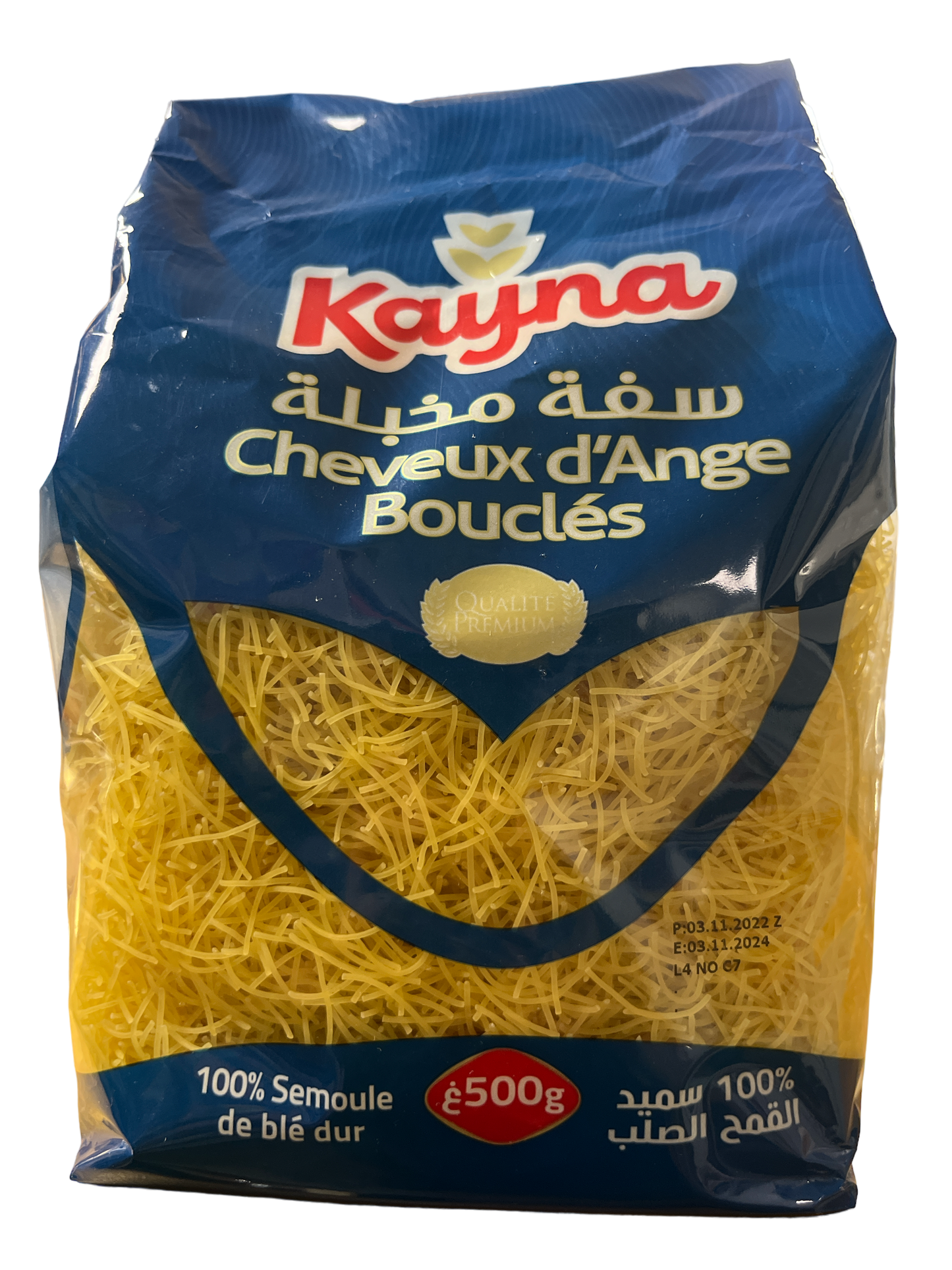 Kayna Pasta Angel Hair 500g Seffa