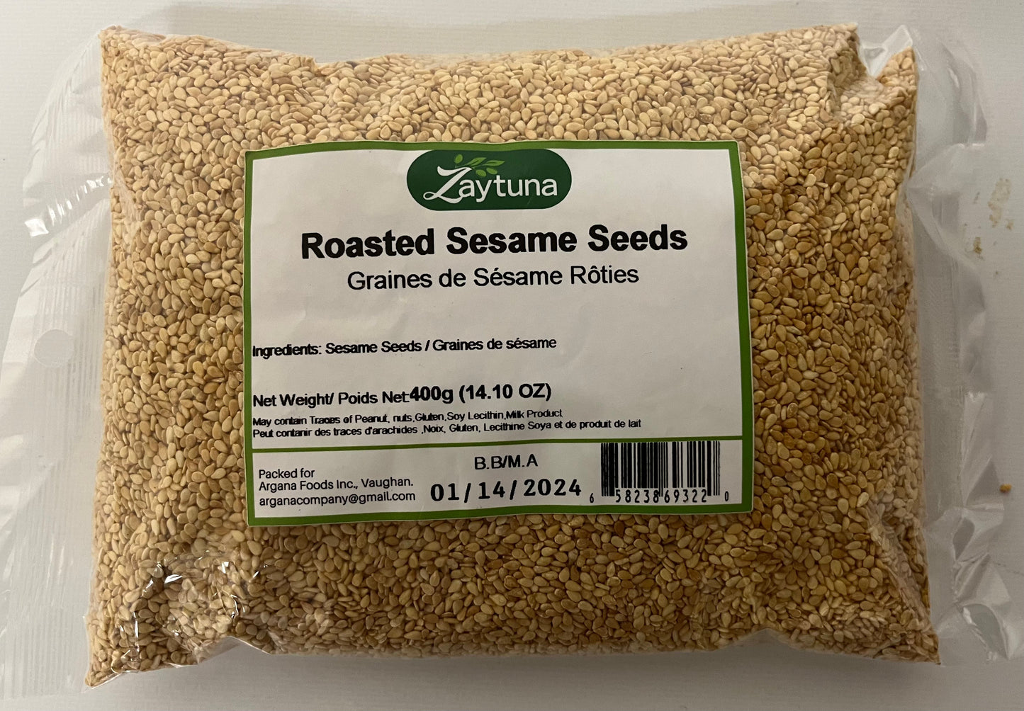 Zaytuna Roasted Sesame Seeds 400g