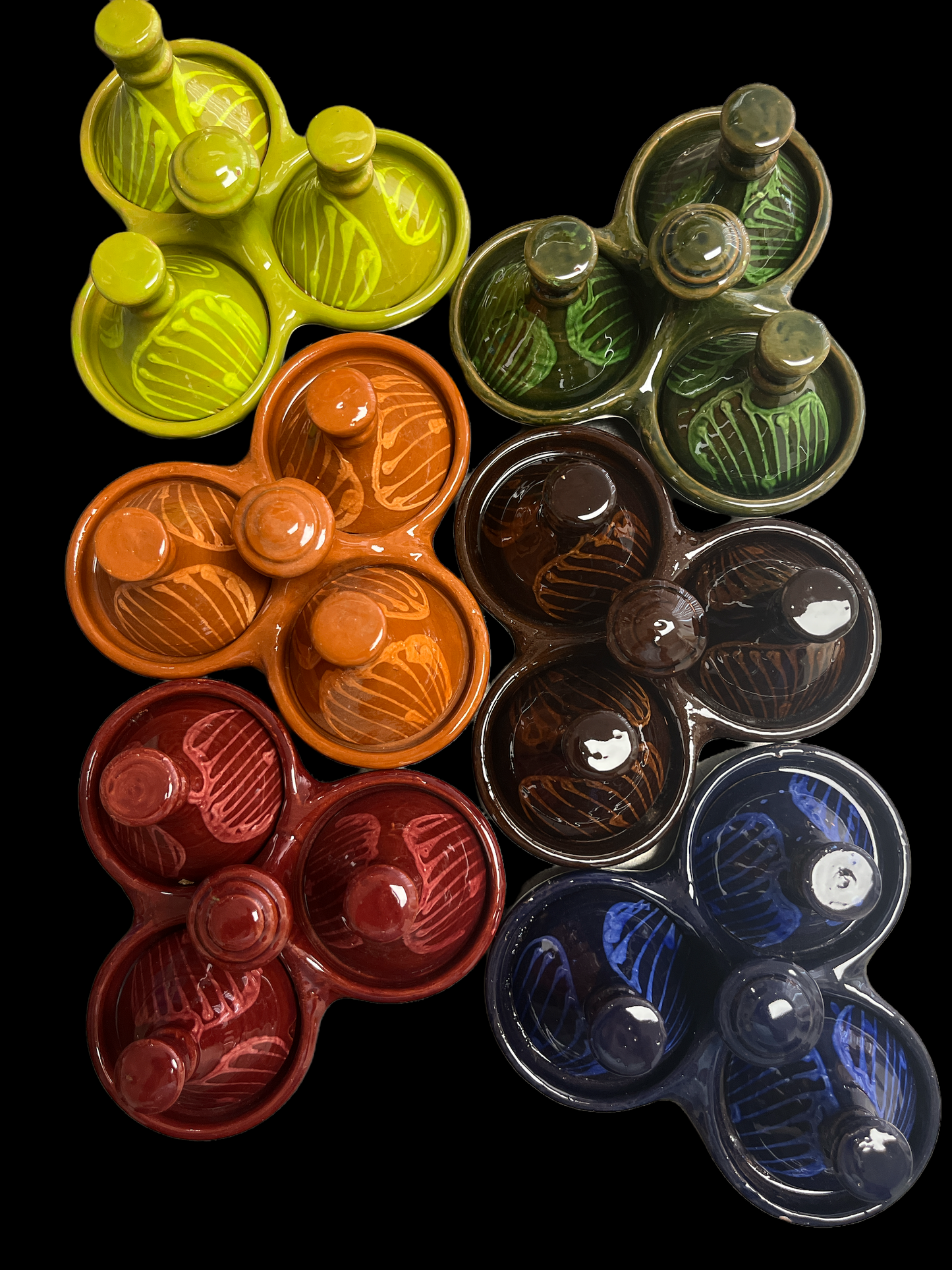 Tagine mini for Condiment 3pieces