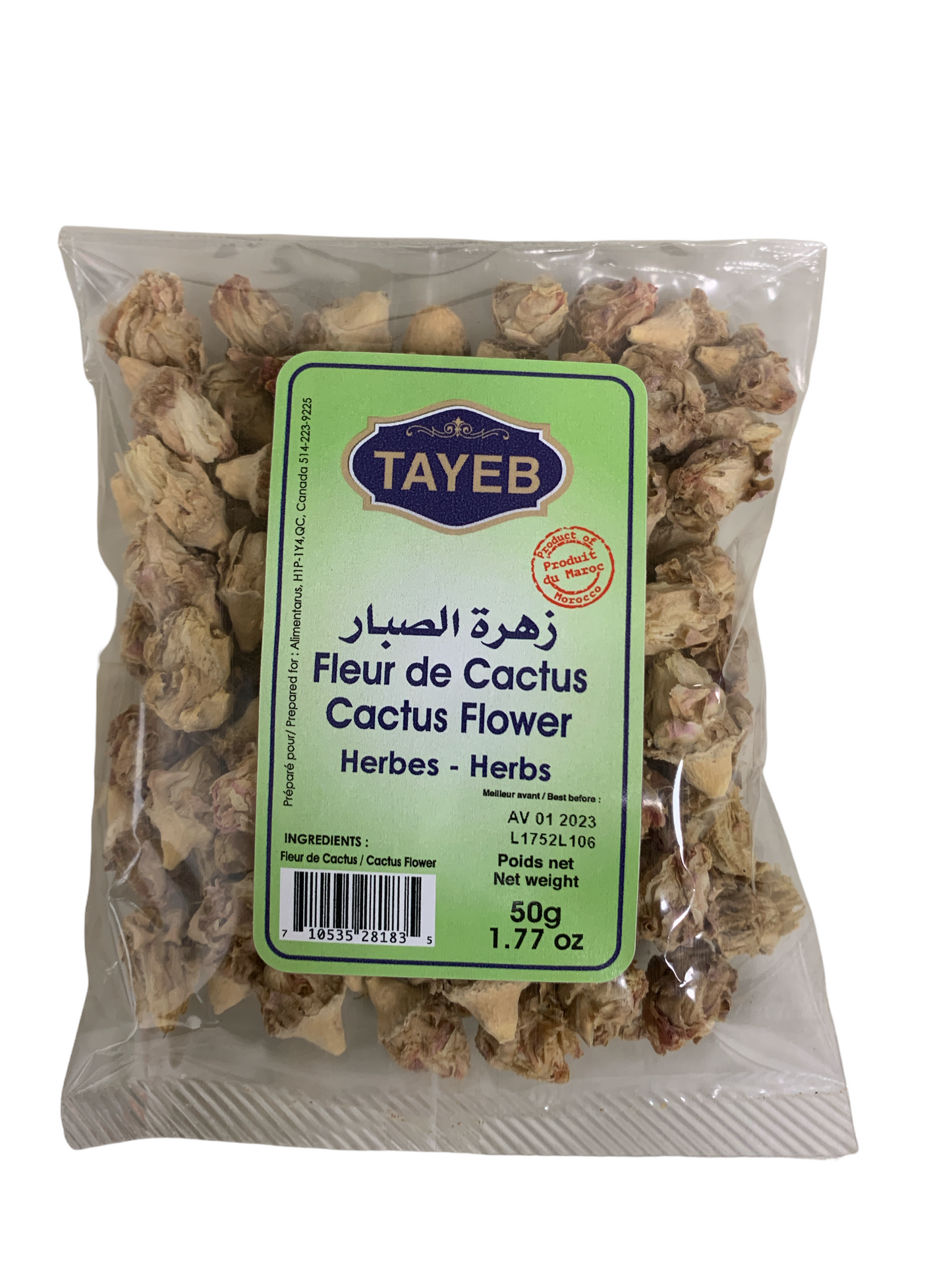 Dried Cactus Flowers Tayeb   50g