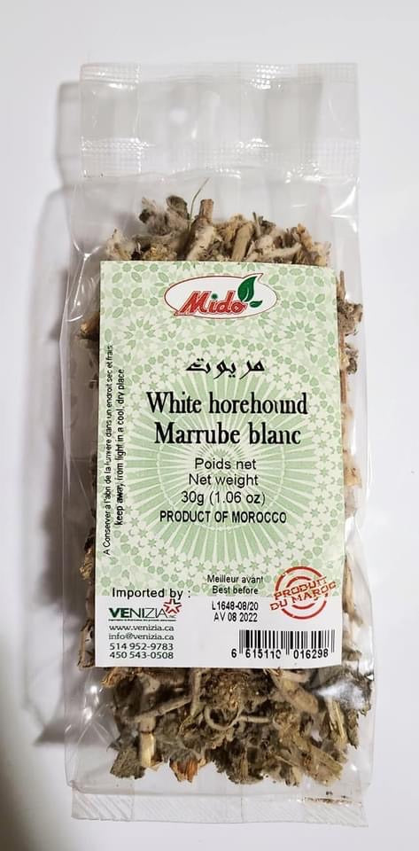 Pure Natural White Horehound 30g. مريوت
