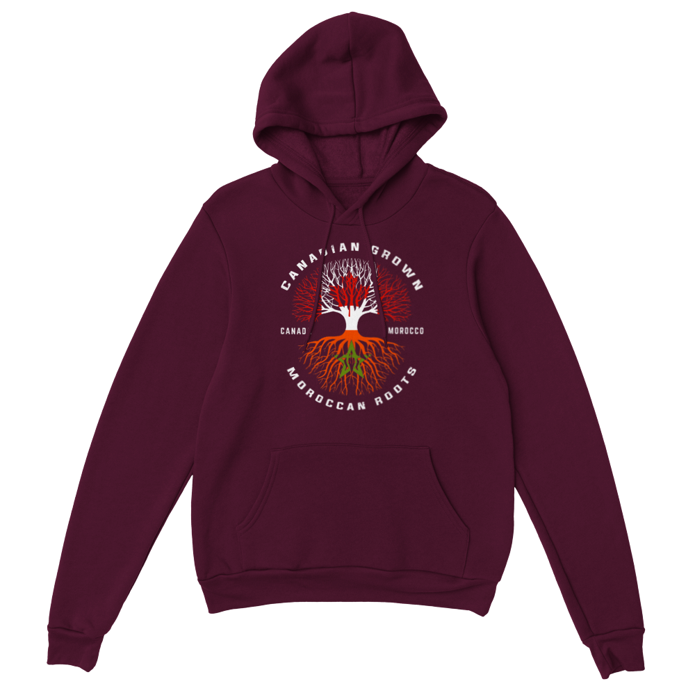 Morocco Canada Unisex Pullover Hoodie