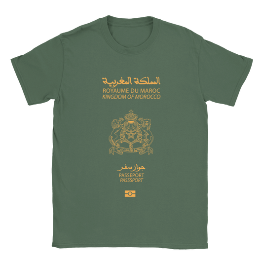 Moroccan Passport Unisex T-shirt