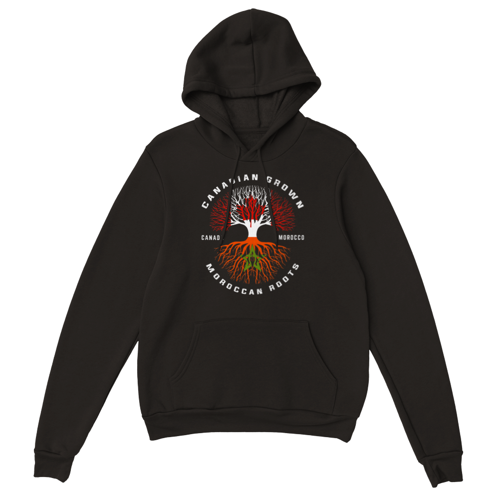 Morocco Canada Unisex Pullover Hoodie