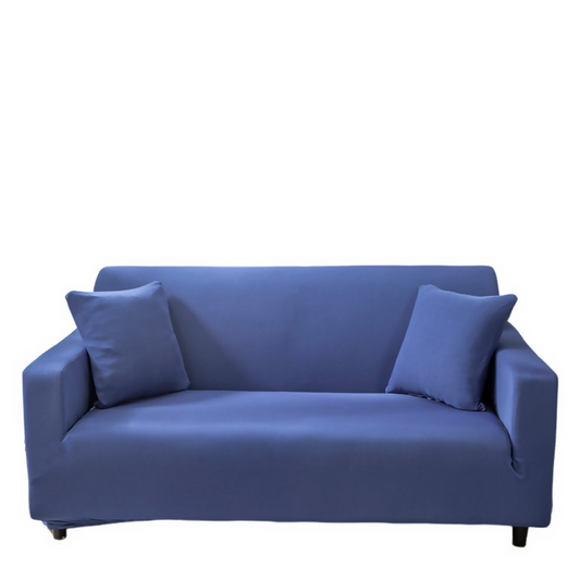 Anyhouz Sofa Cover Plain Royal Blue Style and Protection