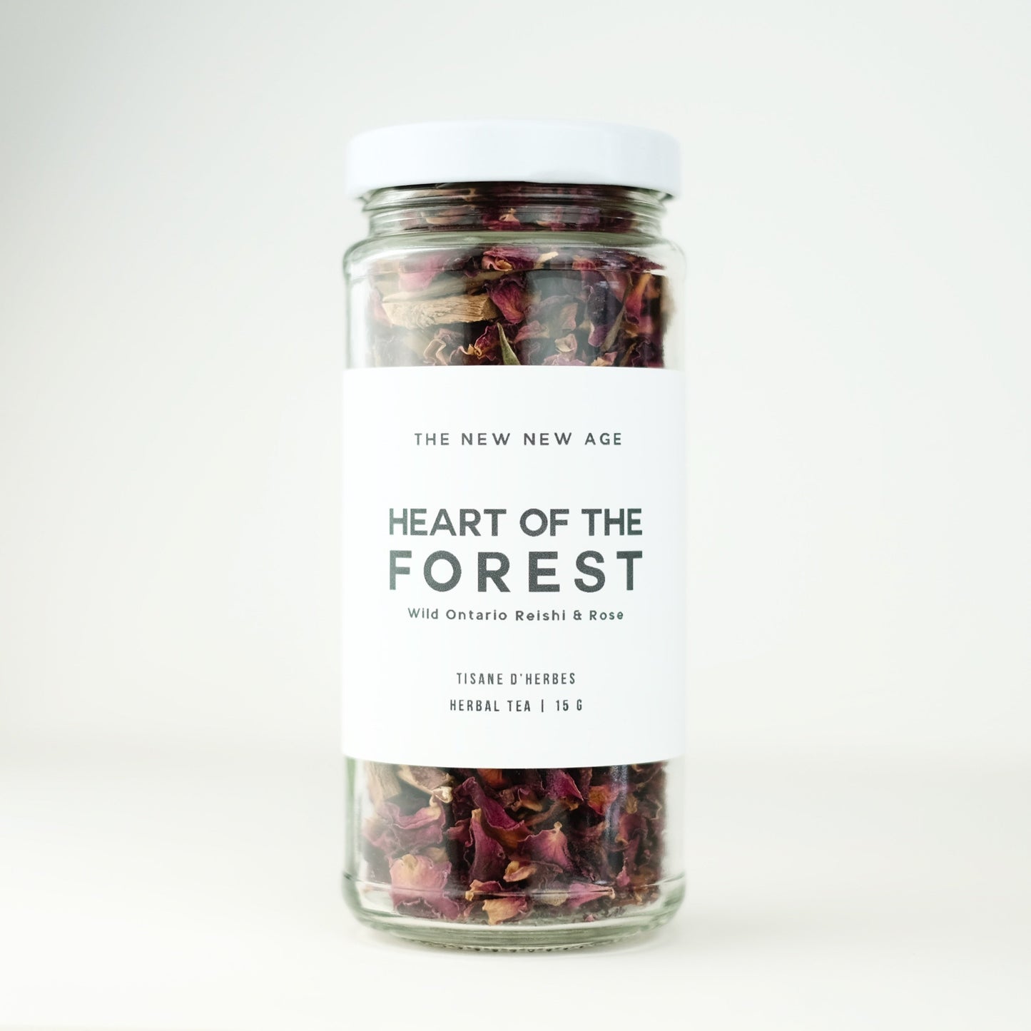 HEART OF THE FOREST // Reishi + Rose tonic