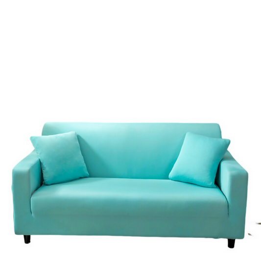 Anyhouz Sofa Cover Plain Blue Style and Protection