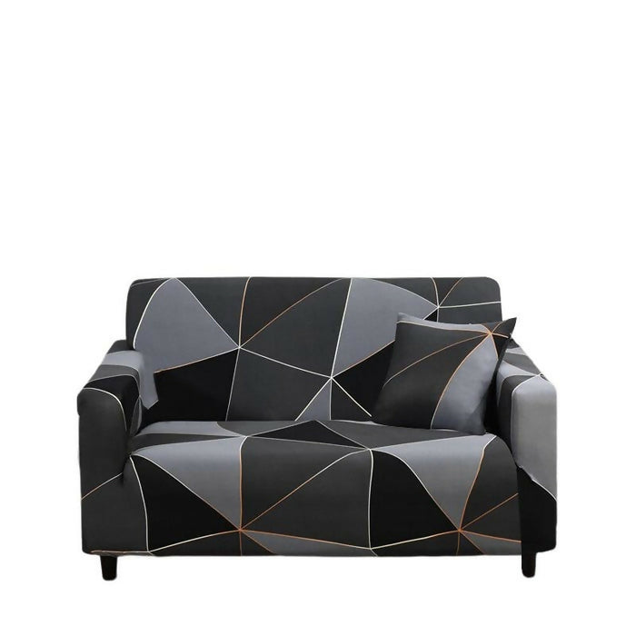 Anyhouz Cover Gray Triangular Geometric Style and Protection For Living Room