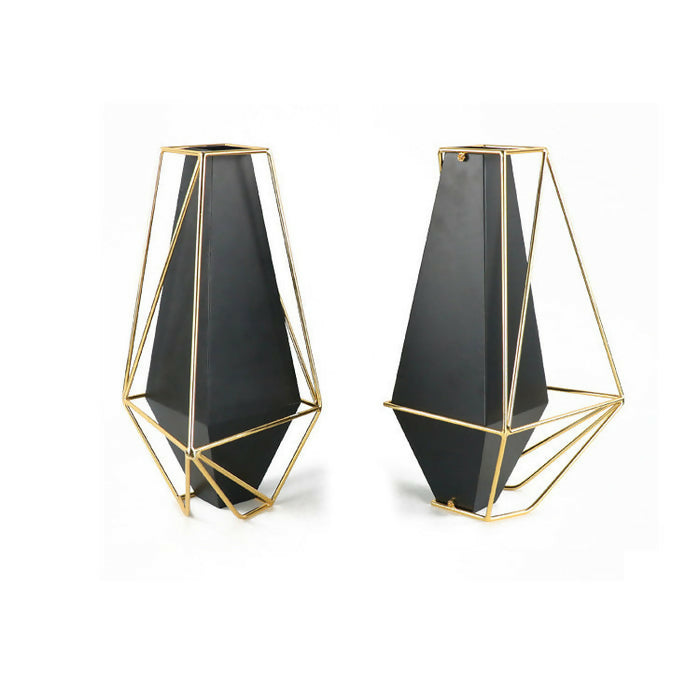 Anyhouz Gold Black Luxury Tabletop Home Decor Modern