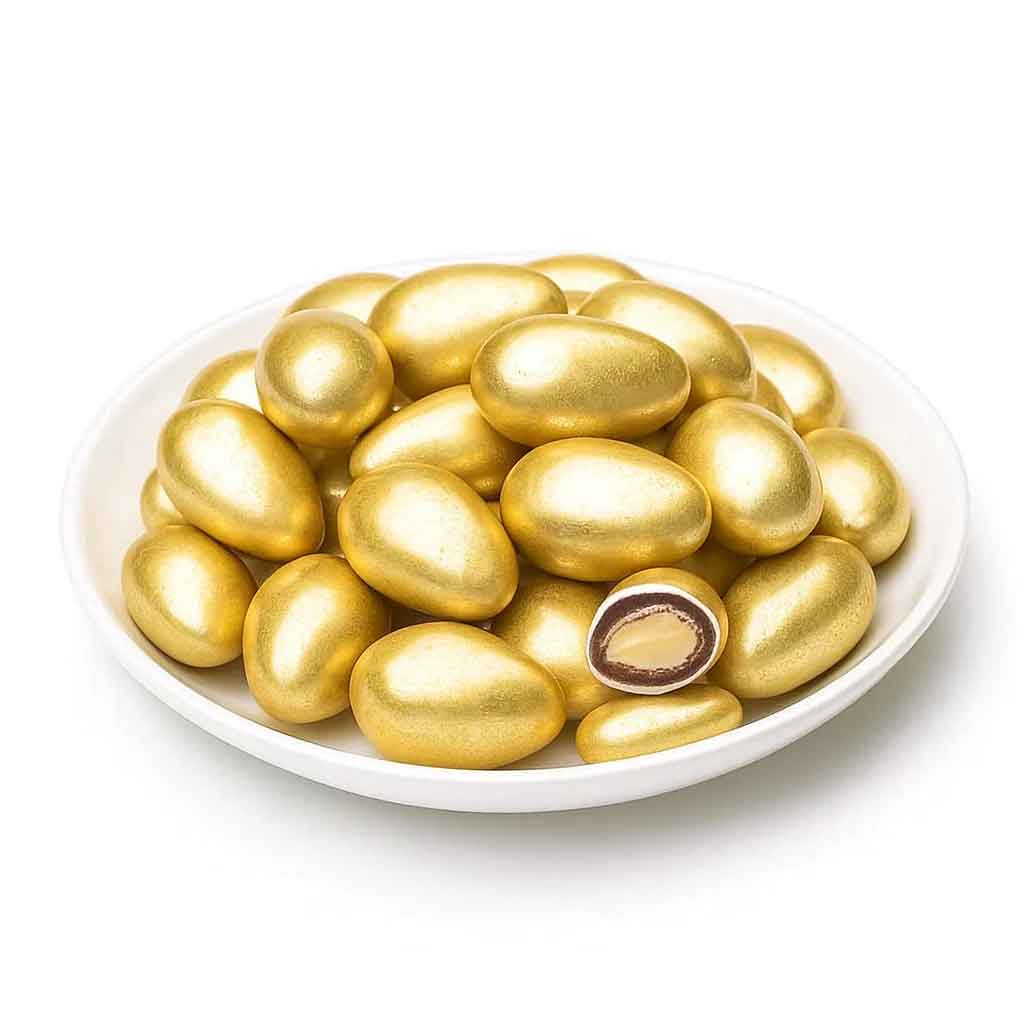 Golden Almond Confetti Chocolate 100g