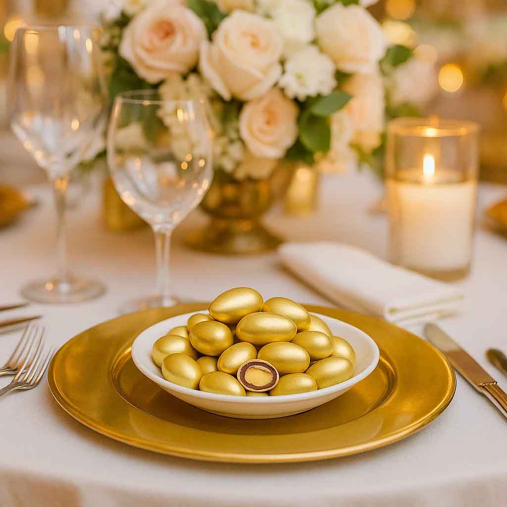 Golden Almond Confetti Chocolate 100g