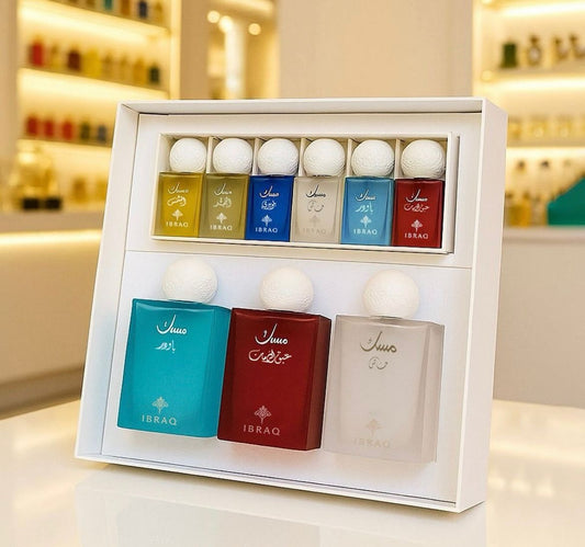 Ibraq Musk set - مجموعة المسك ابراهيم القرشي