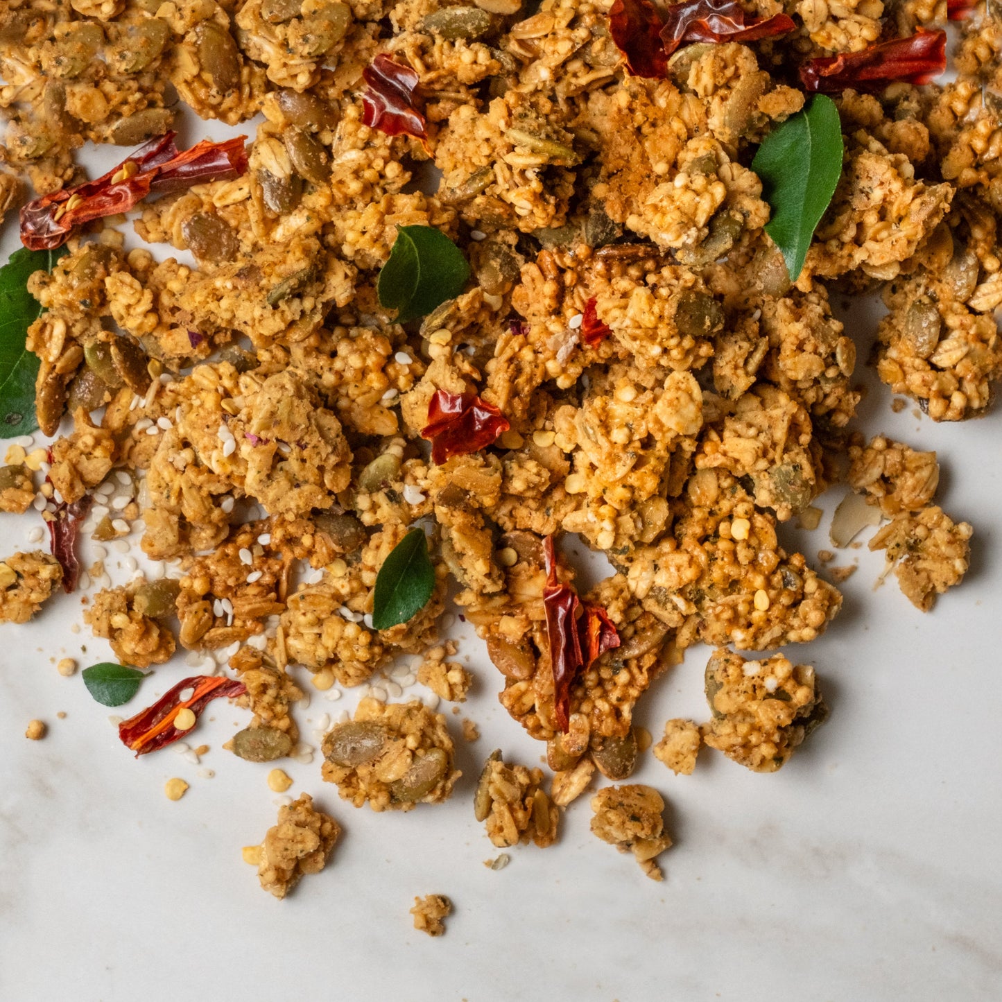 Gunpowder Masala | Savoury Granola Bites