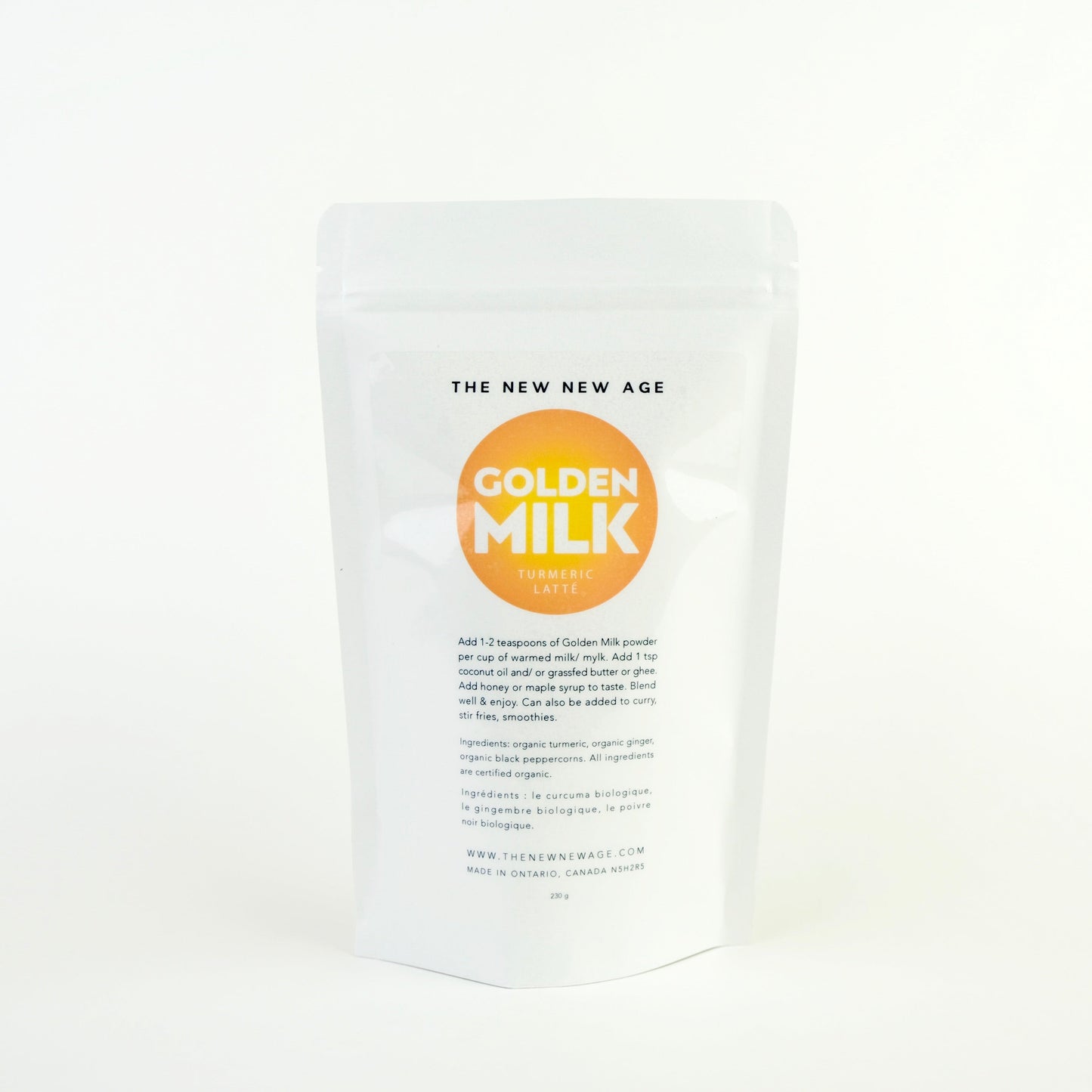 GOLDEN MILK TURMERIC LATTÉ