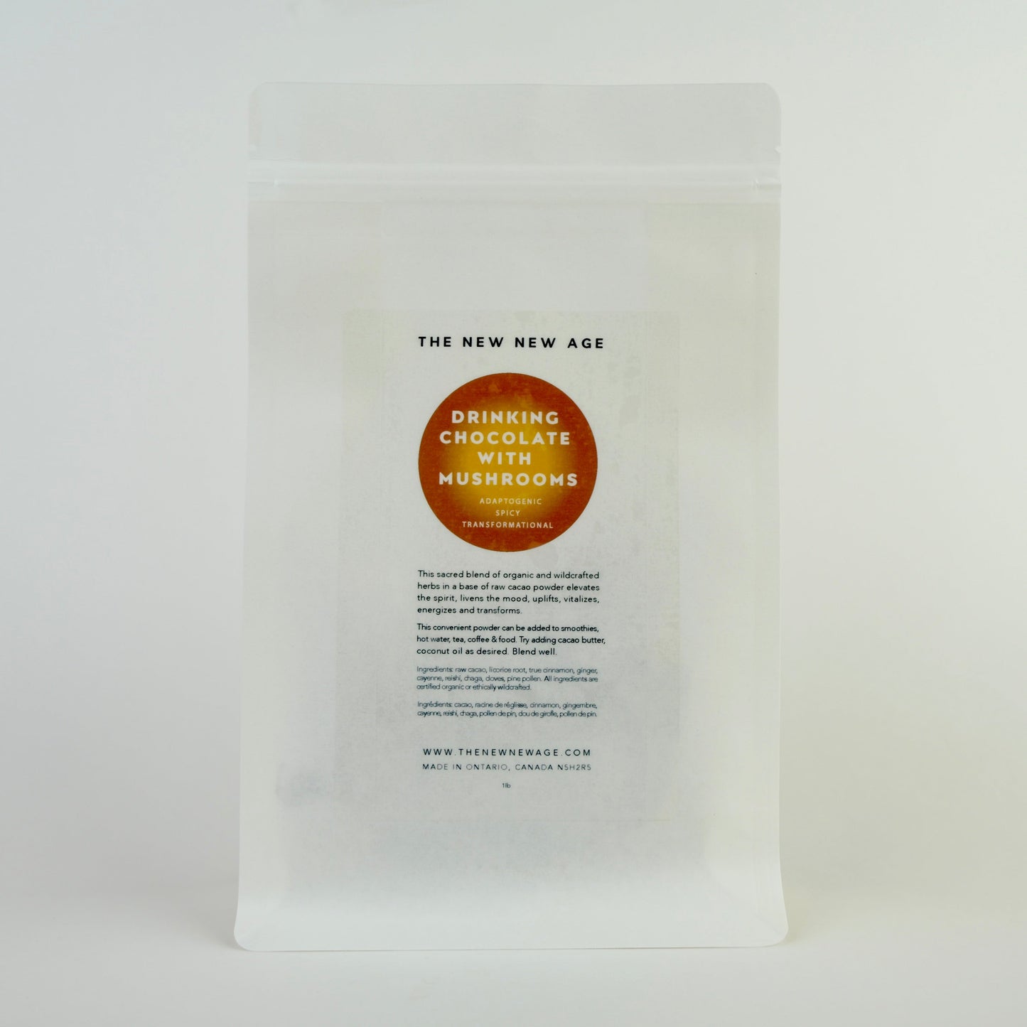 DRINKING CHOCOLATE with MUSHROOMS