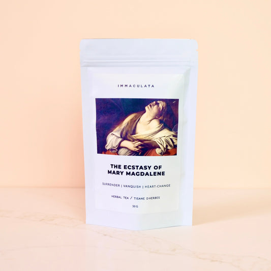 THE ECSTASY OF MARY MAGDALENE | sensuous spiced vanilla + rose rooibos