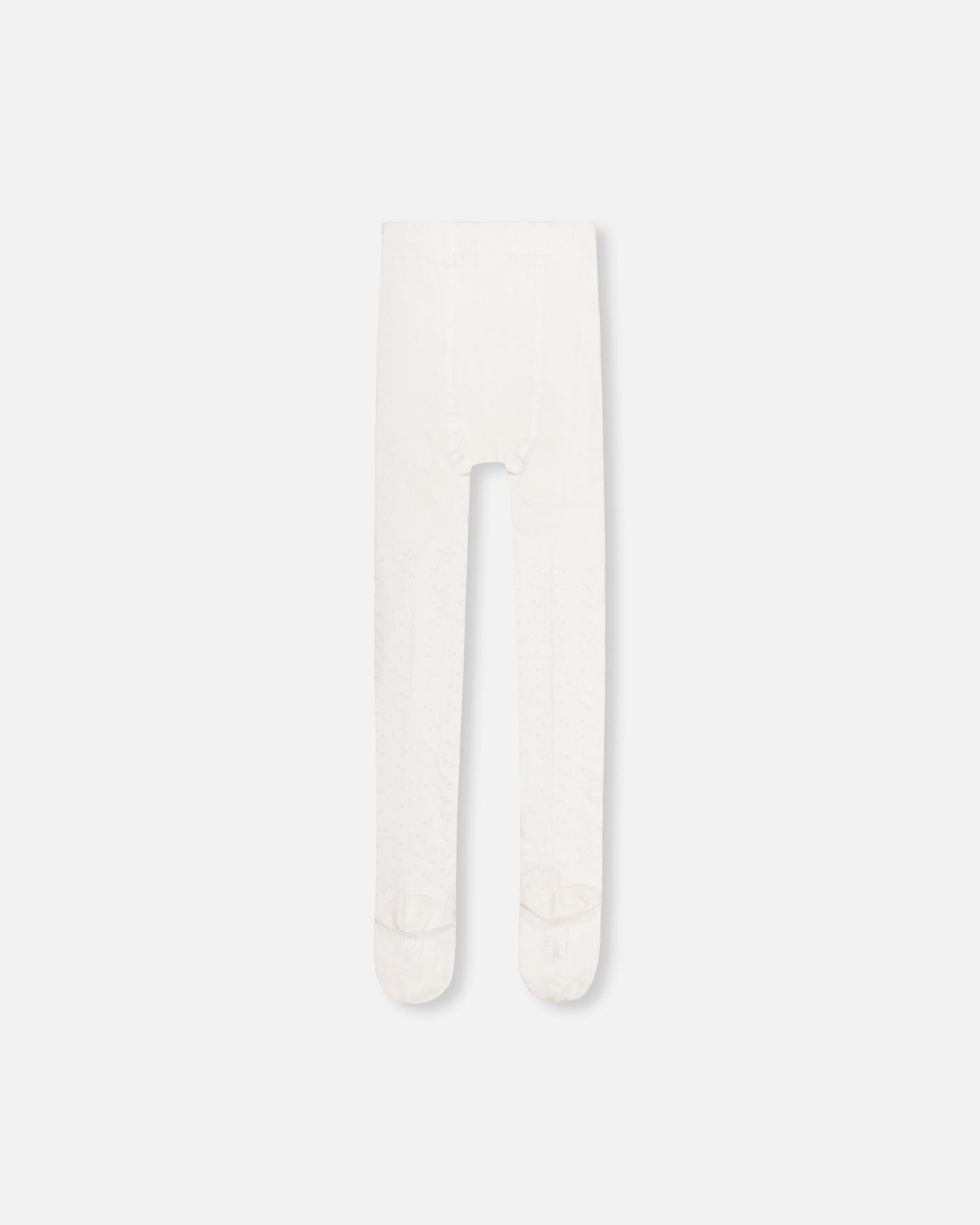 Baby Cable Tights Off White