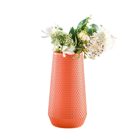 Anyhouz Flower Vase Coral Large Nordic Plastic Pot Living Room Decor