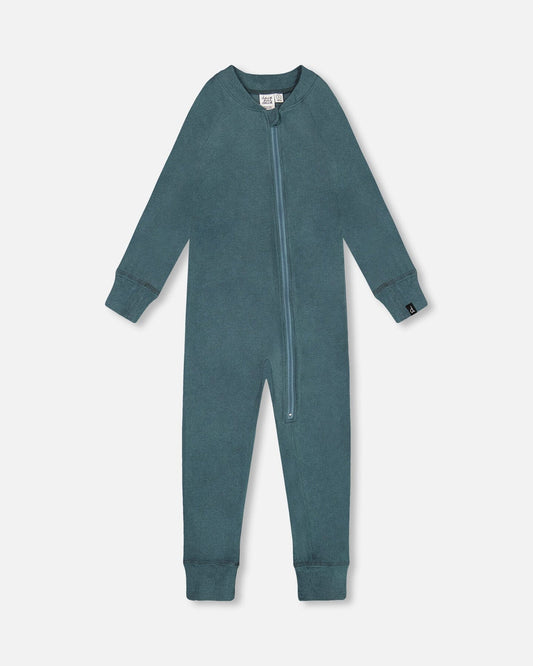 One Piece Thermal Underwear Pine Green