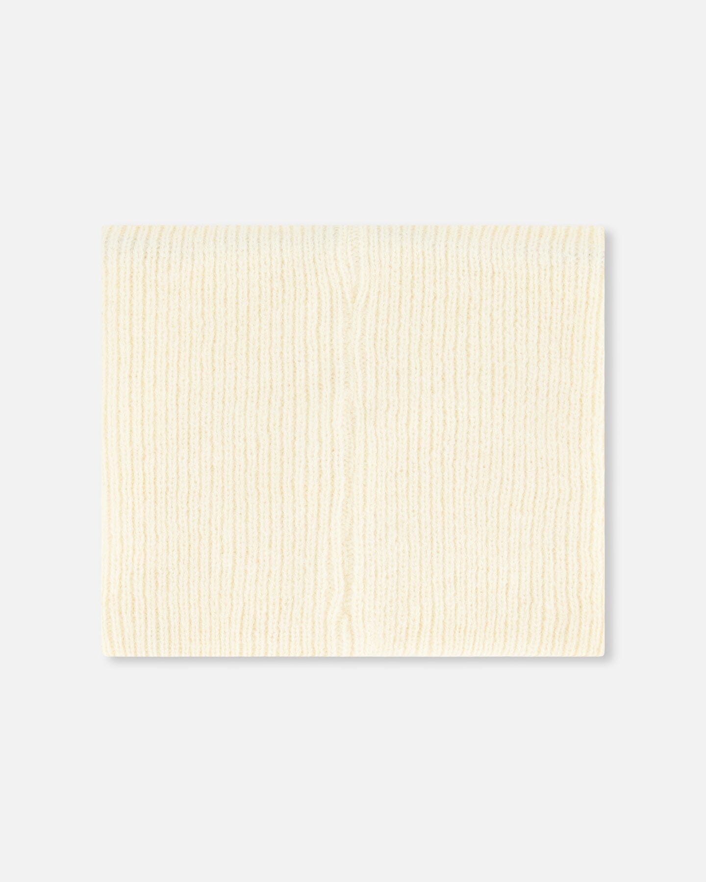 Mid-Season Knit Neckwarmer Off White