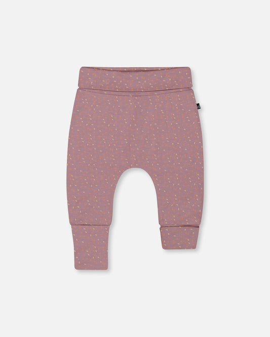 Organic Cotton Evolutive Pant Printed Pear Seeds